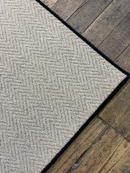 Harvest Herringbone 100% wool rug 200cm x 283cm