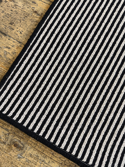 Oreo 100% wool hallway runner 65cm x 234cm