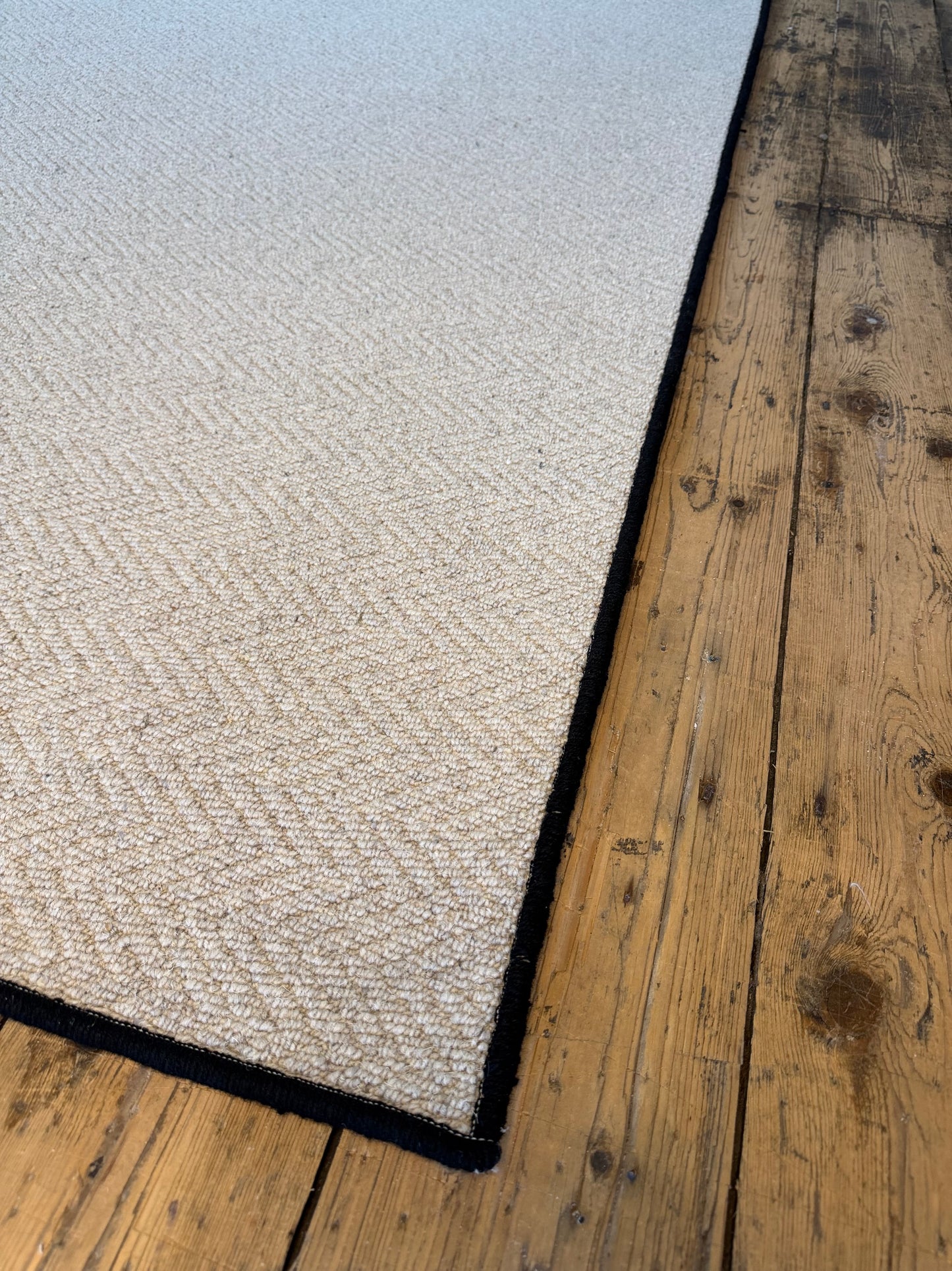 Harvest Herringbone 100% wool rug 200cm x 283cm