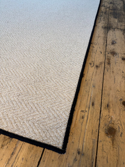 Harvest Herringbone 100% wool rug 200cm x 283cm