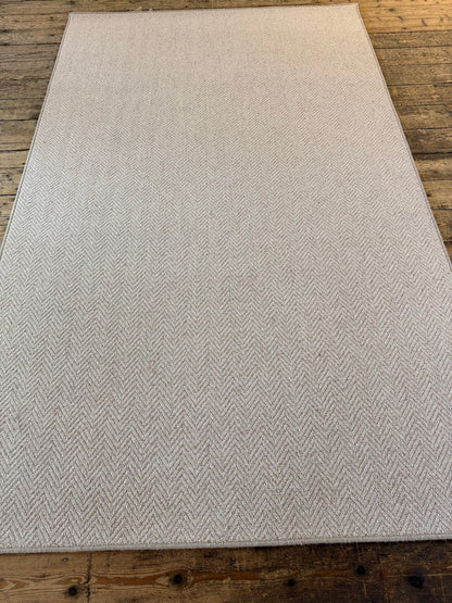 Pine Herringbone 100% wool rug 173cm x 280cm