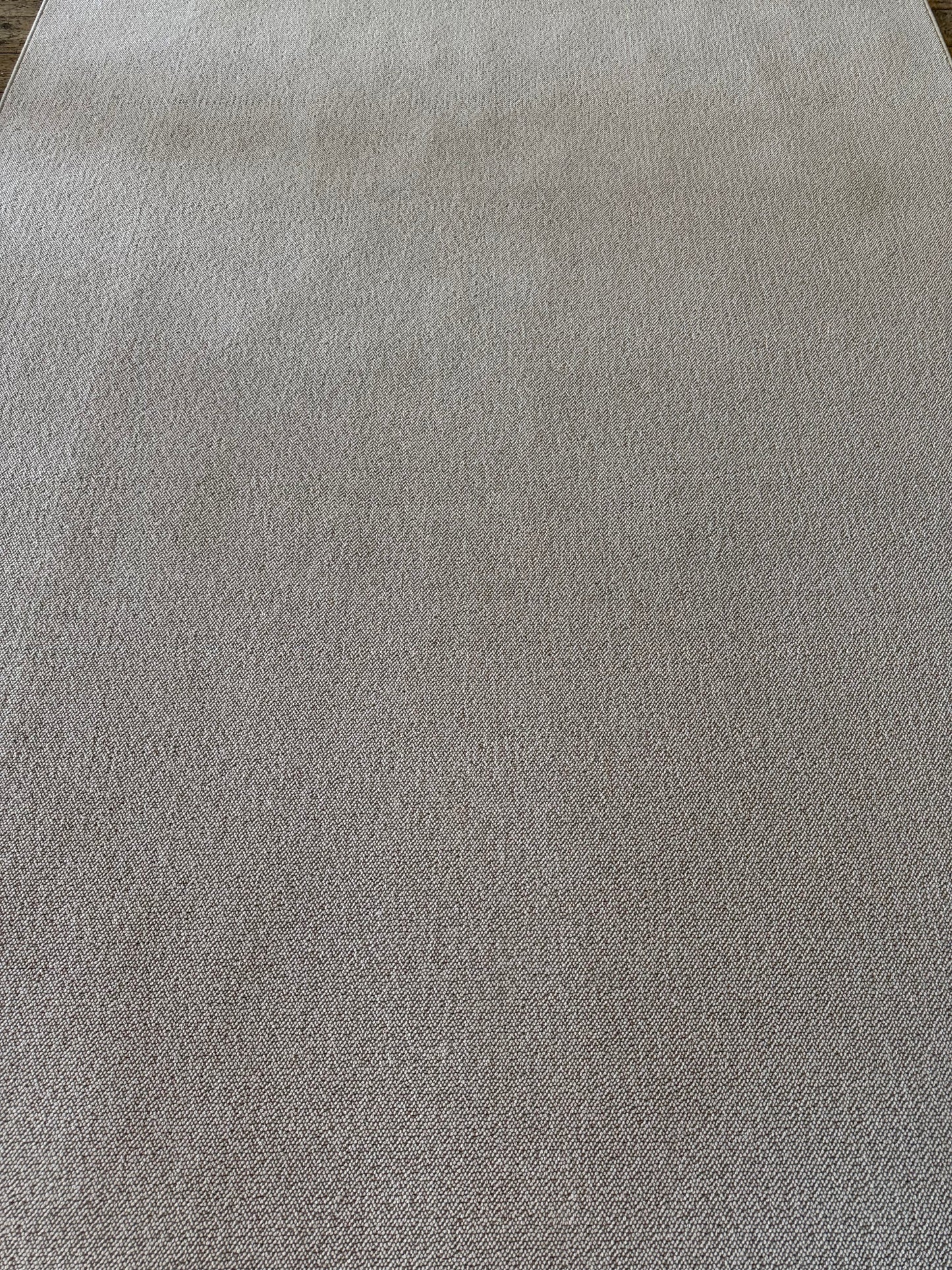 Coffee&cream 100% wool rug 227cm x 326cm