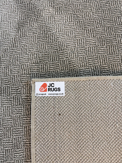 Basketweave 100% polypropylene rug 200cm x 300cm