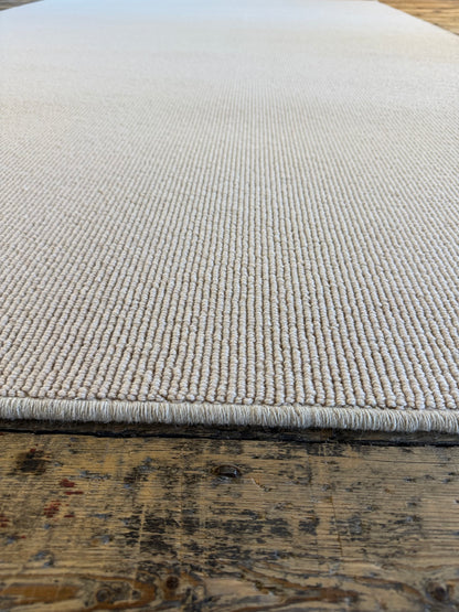 Champagne 100% wool rug 180cm x 280cm