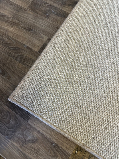 Oatcake 100% wool rug 210cm x 347cm