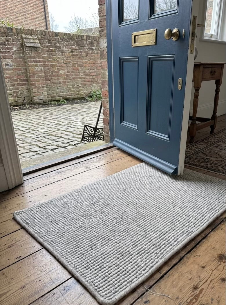 Lunar 100% wool door mat 50cm x 83cm