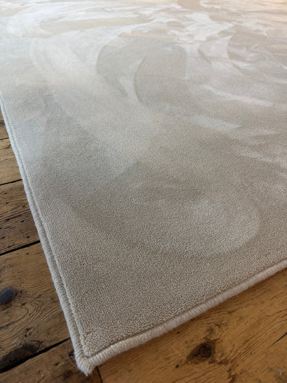 Oyster 100% polypropylene rug 275cm x 287cm