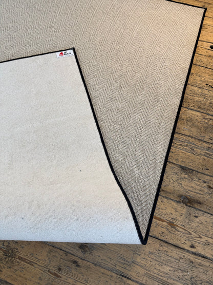 Harvest Herringbone 100% wool rug 200cm x 283cm