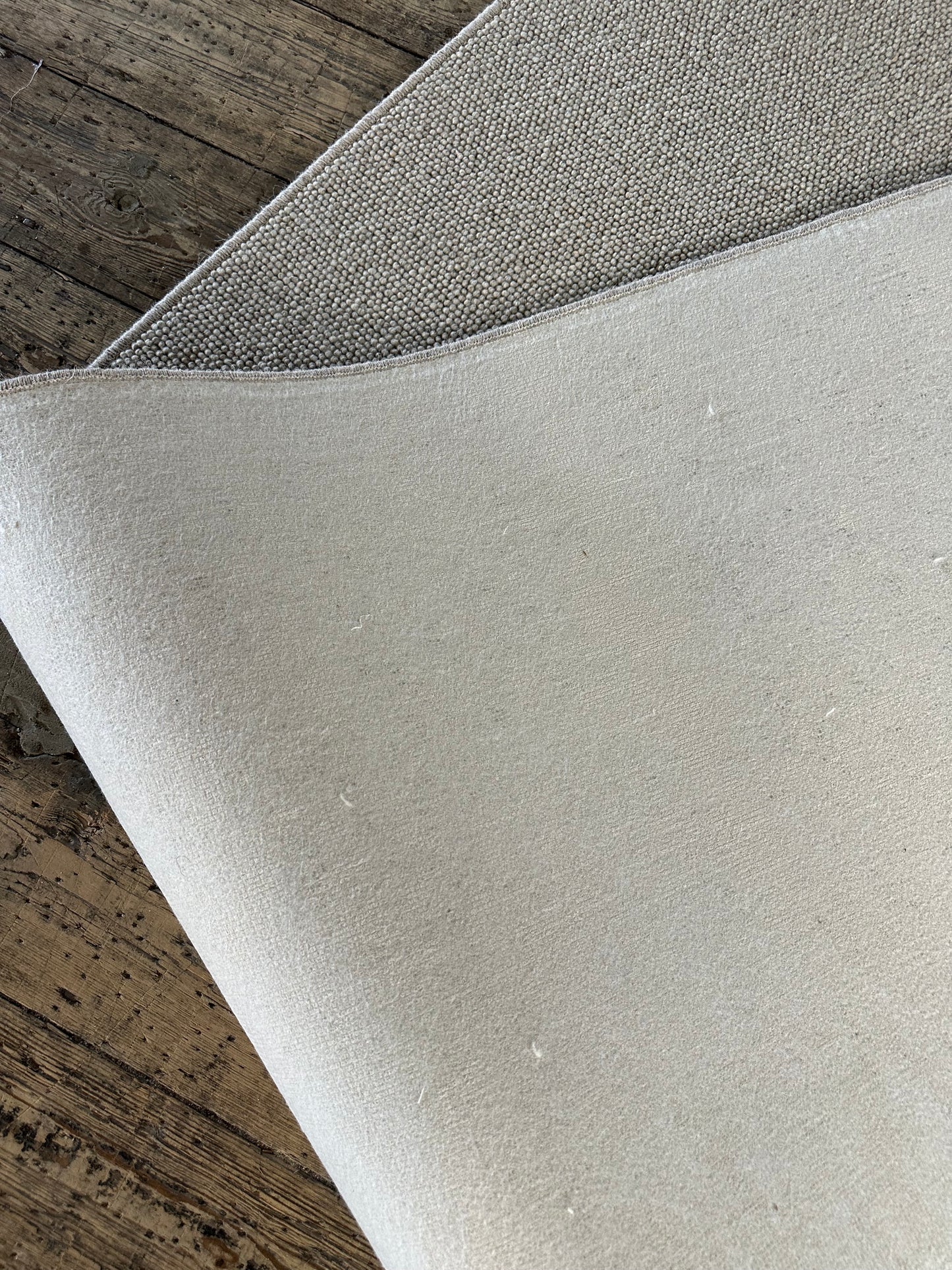 Pumice 100% wool rug 201cm x 211cm