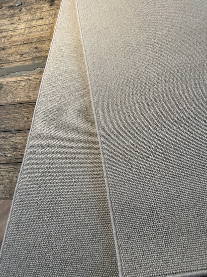 Flax 100% wool rug 200cm x 304cm