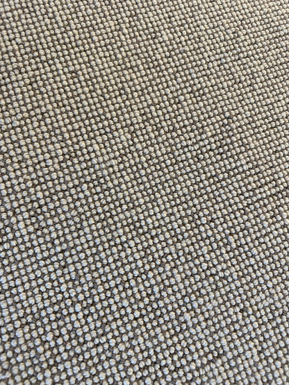 Cream mix 100% wool hallway runner 80cm x 380cm