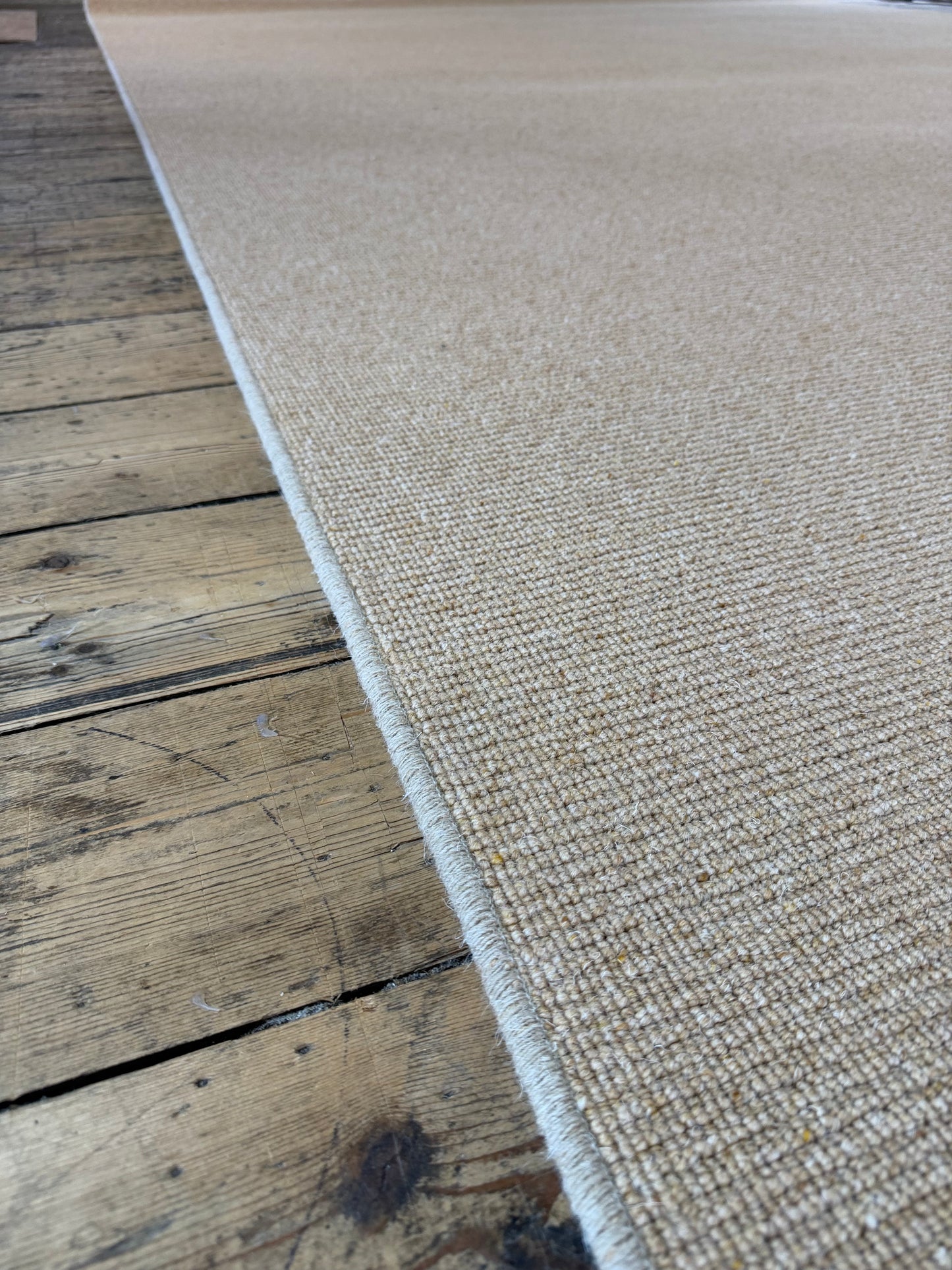Hazel Orange 100% wool rug 280cm x 401cm