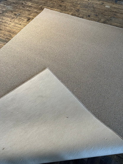 Flax 100% wool rug 200cm x 304cm