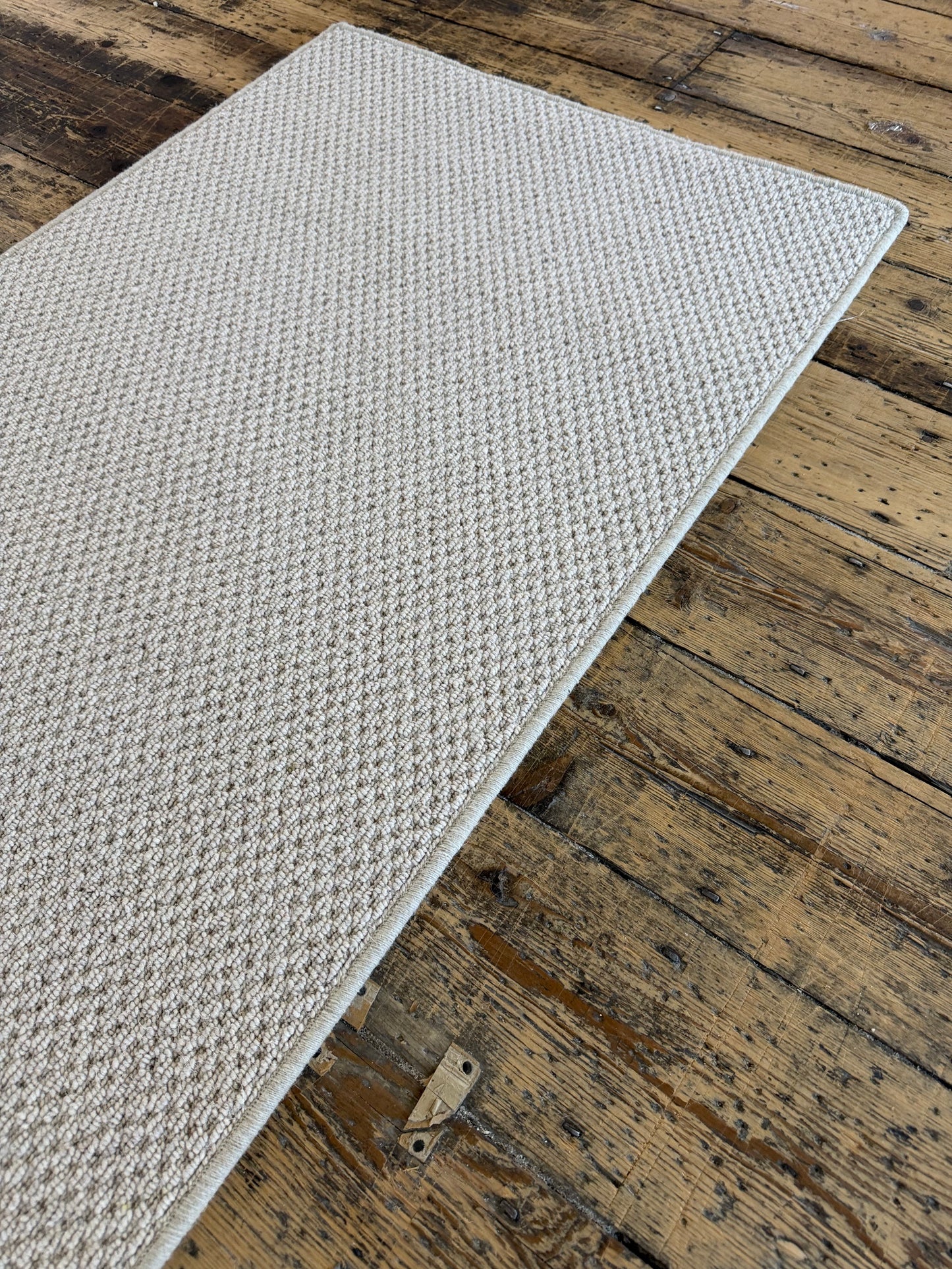 Oxford tone 100% wool hallway runner 75cm x 290cm