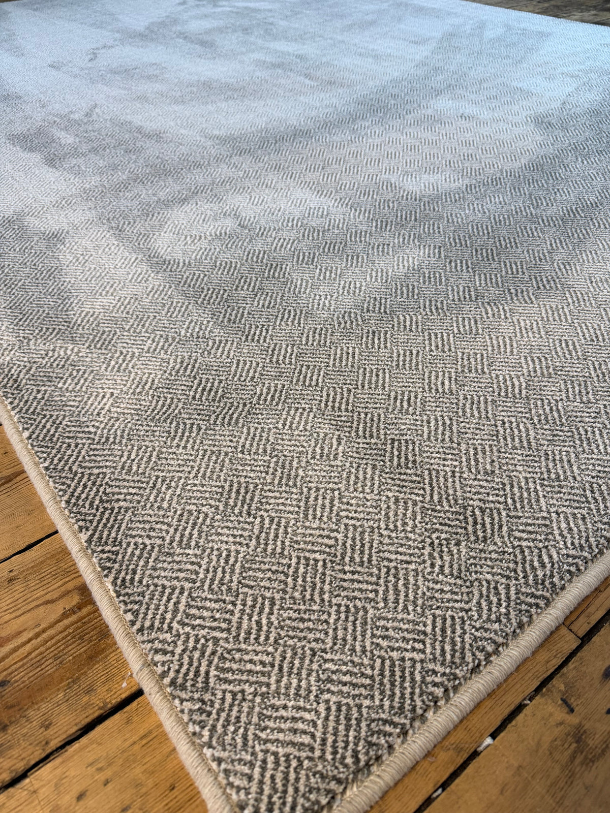 Basketweave 100% polypropylene rug 200cm x 300cm
