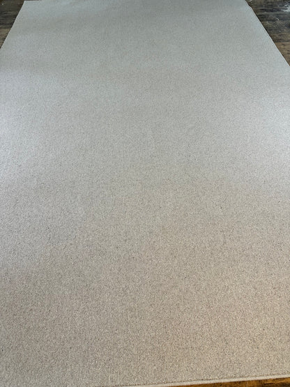 Oatcake 100% wool rug 279cm x 416cm