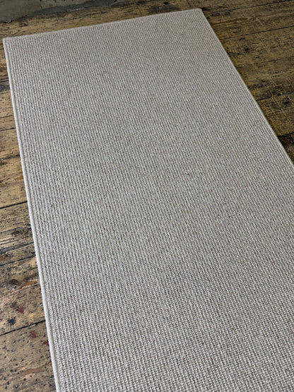Hessian 100% wool hallway runner 82cm x 524cm