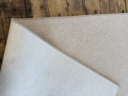 Pine Herringbone 100% wool rug 173cm x 280cm