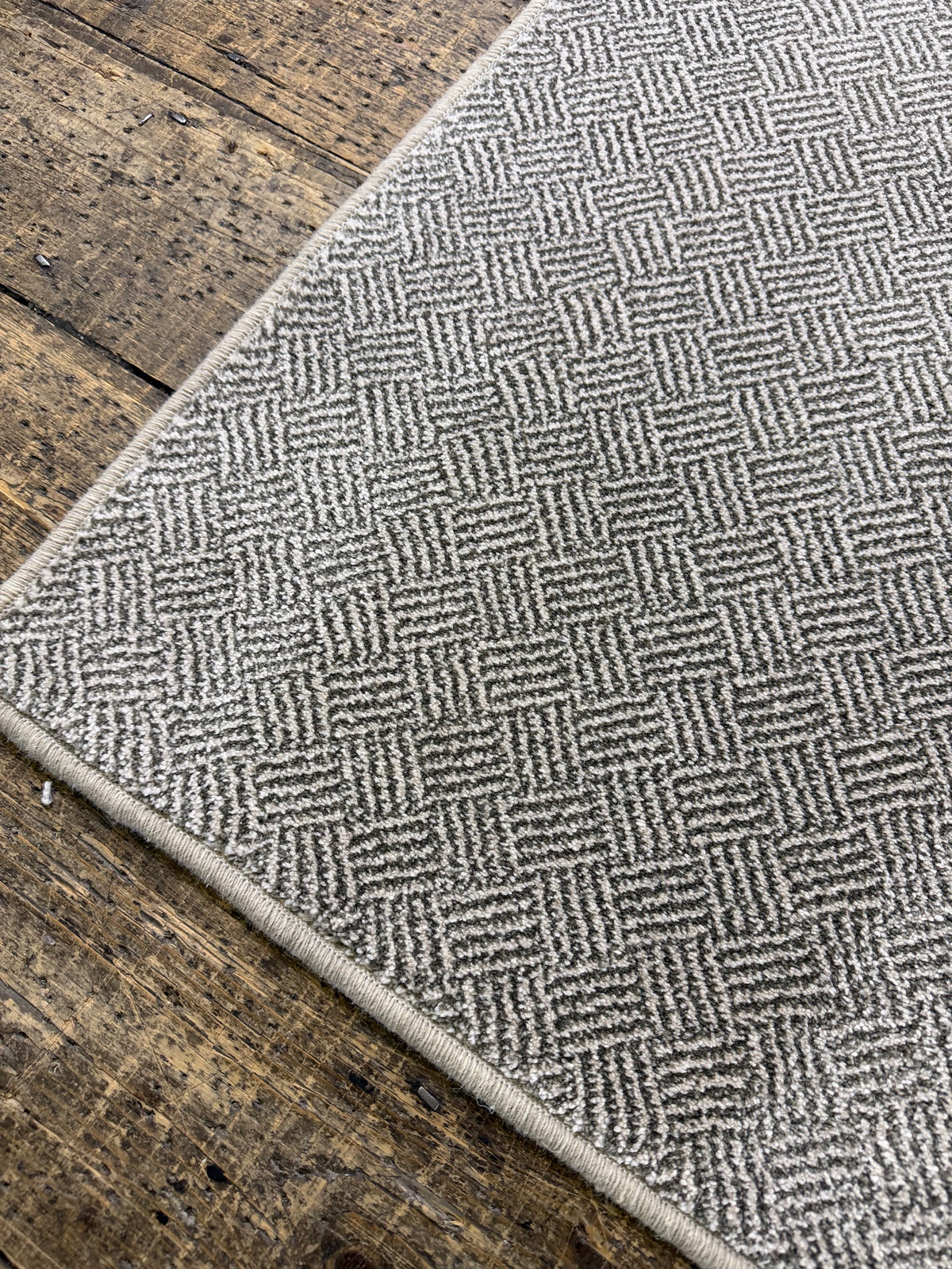 Basketweave 100% polypropylene rug 200cm x 300cm