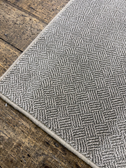 Basketweave 100% polypropylene rug 200cm x 300cm