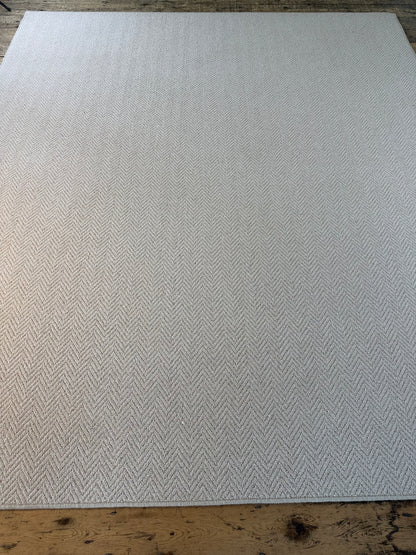 Oxford tone herringbone 100% wool rug 250cm x 288cm
