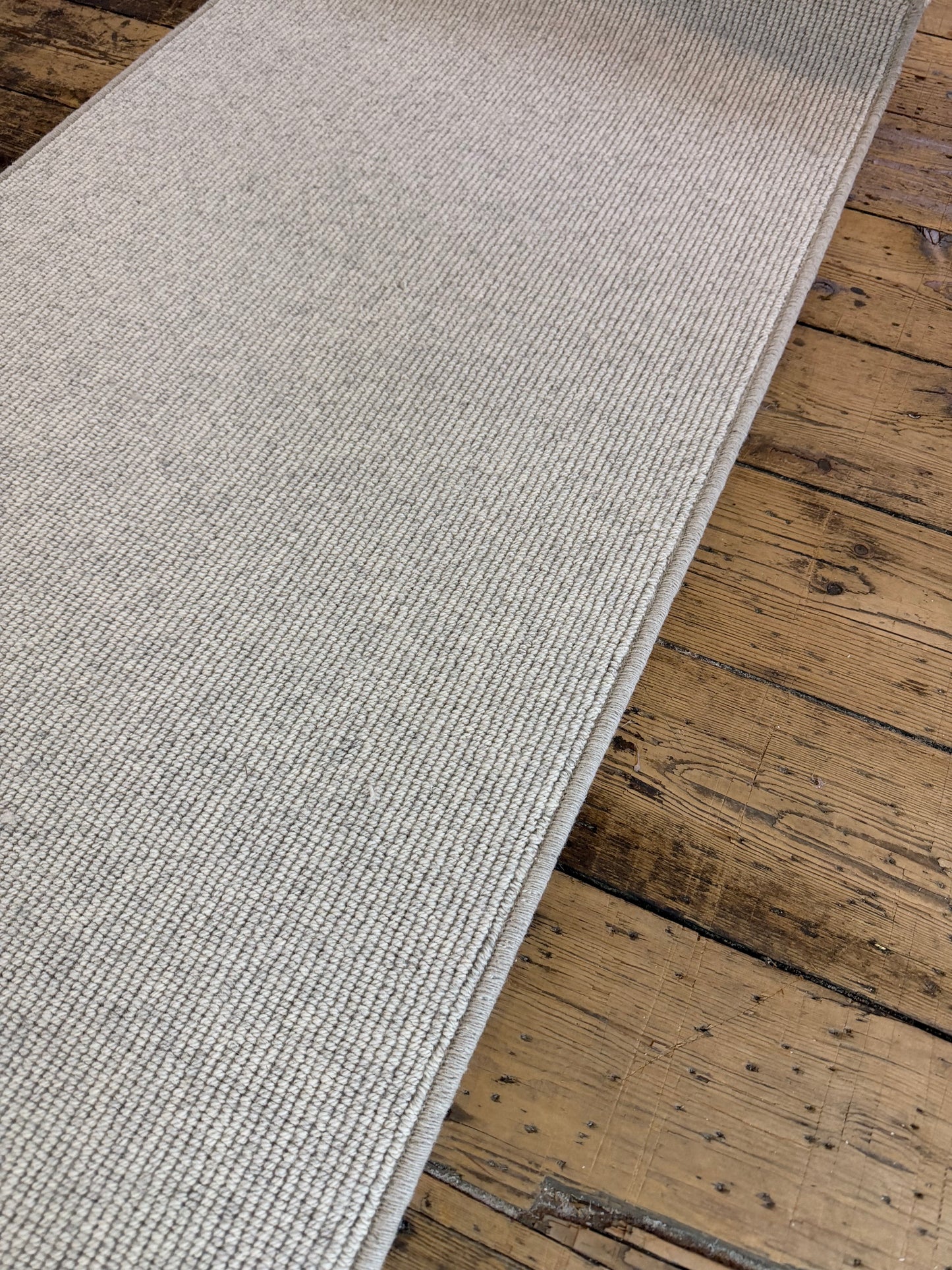 Tawny 100% wool hallway runner 70cm x 310cm