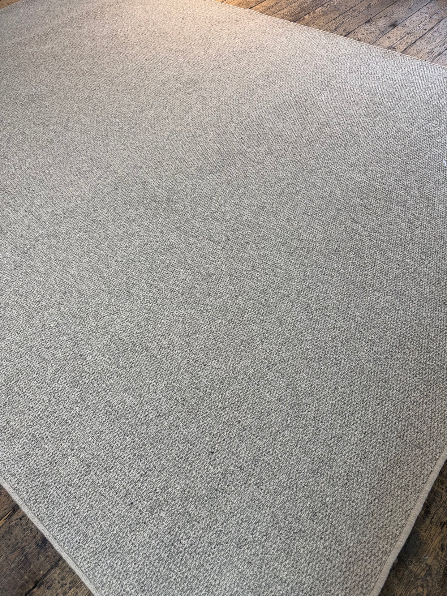 Bone 100% wool rug 250cm x 330cm