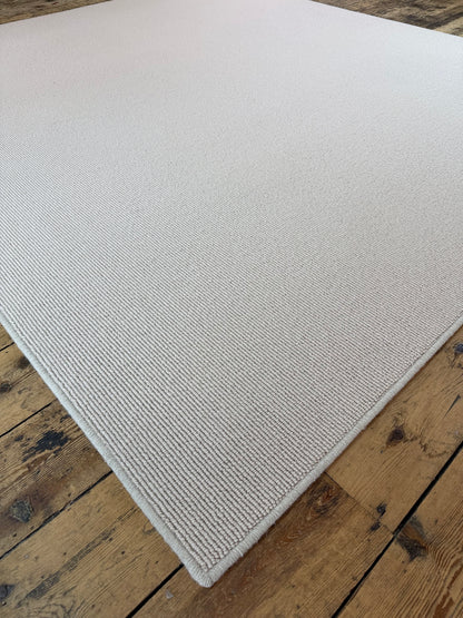 Champagne 100% wool rug 225cm x 256cm