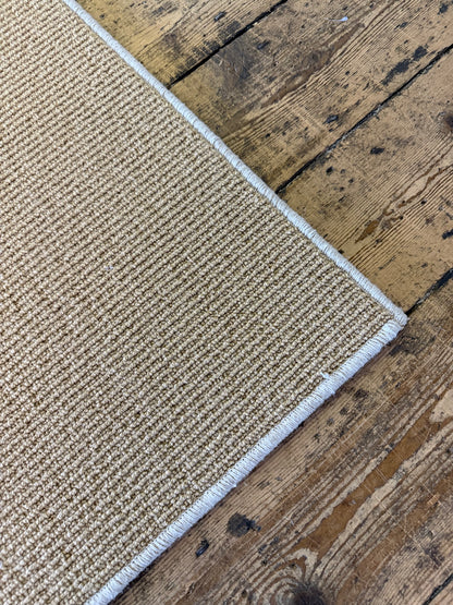 Rustic orange 100% wool rug 200cm x 300cm