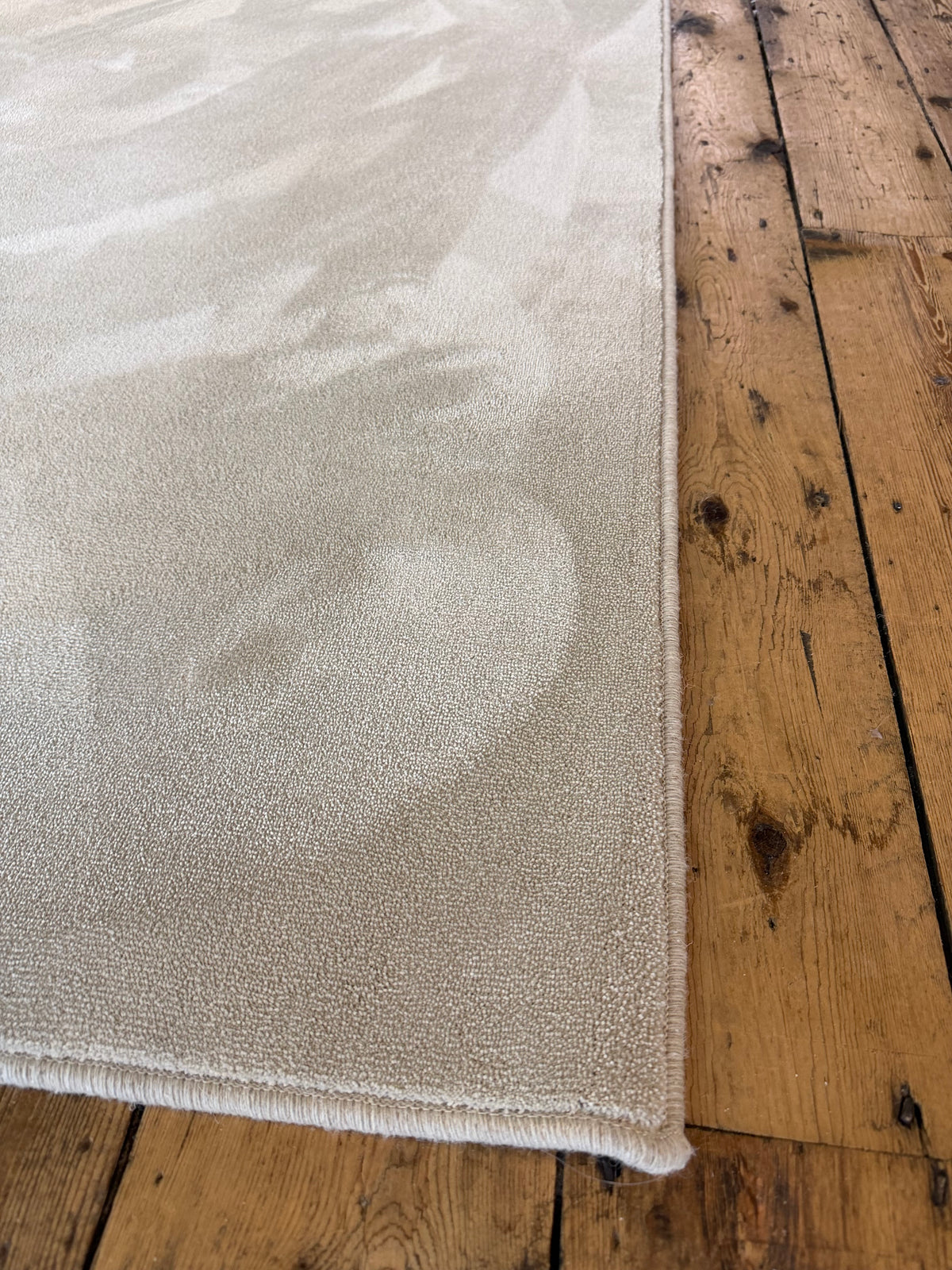 Oyster 100% polypropylene rug 275cm x 287cm