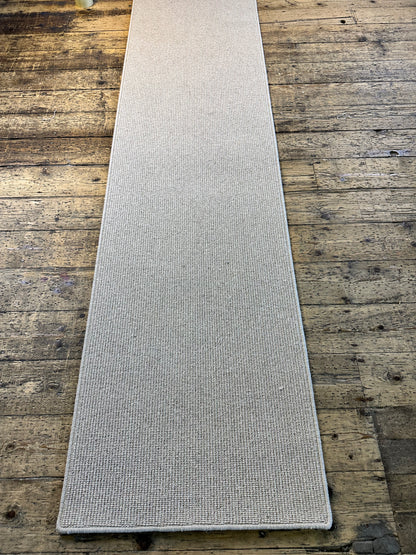 Flaxen 100% wool runner 70cm x 277cm