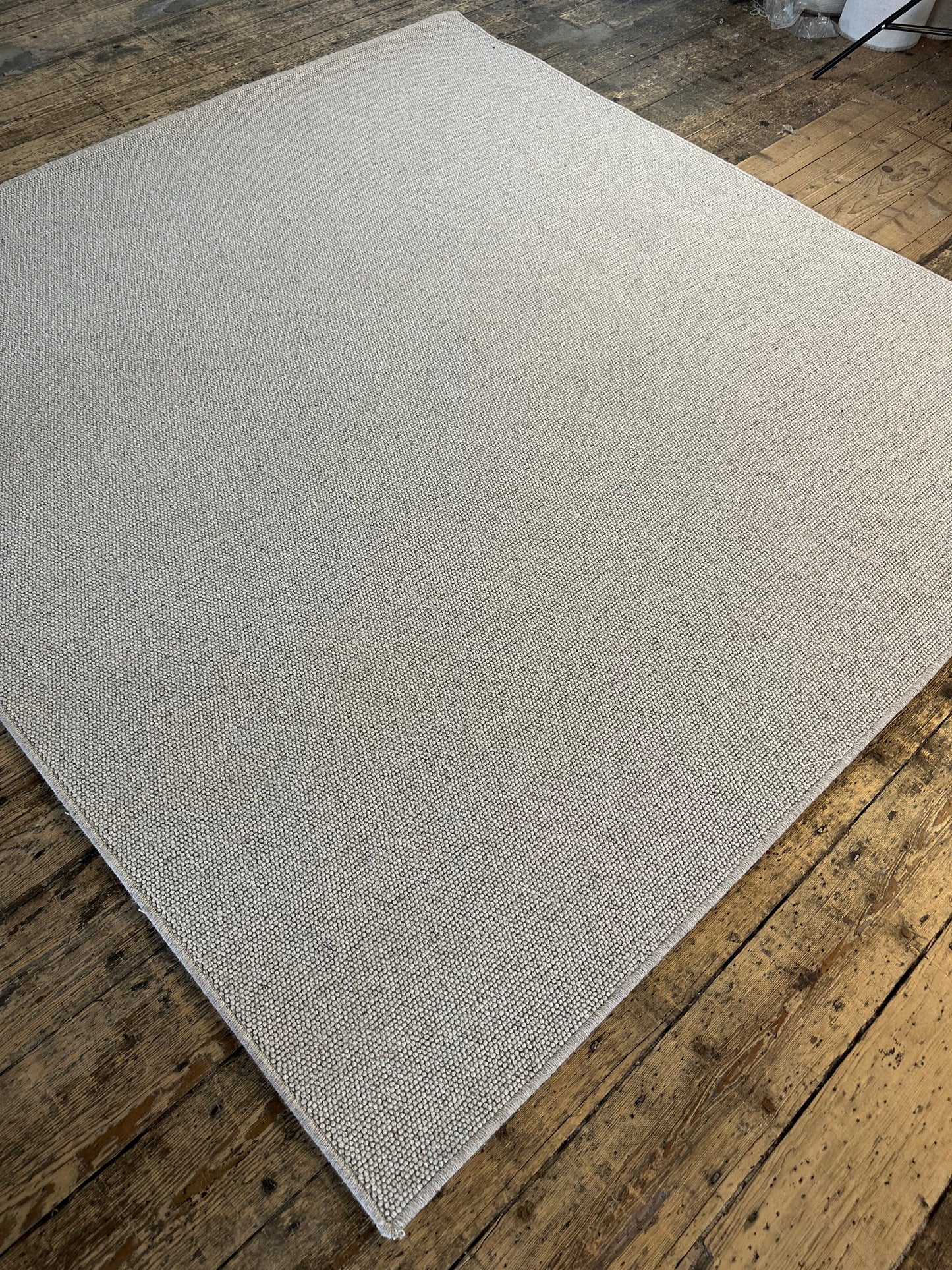 Pumice 100% wool rug 201cm x 211cm