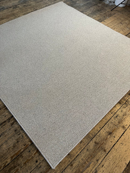 Pumice 100% wool rug 201cm x 211cm