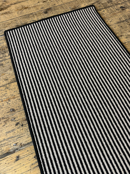 Oreo 100% wool hallway runner 65cm x 234cm