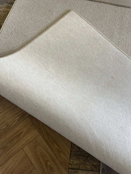 Oatcake 100% wool rug 200cm x 263cm