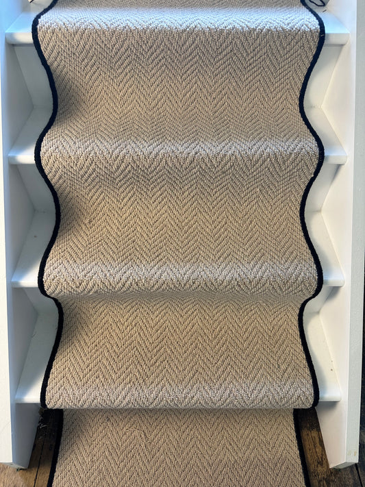 Herringbone 100% wool 14steps