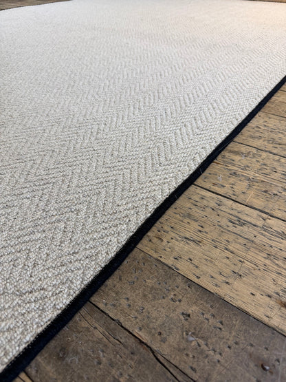 Harvest Herringbone 100% wool rug 200cm x 283cm