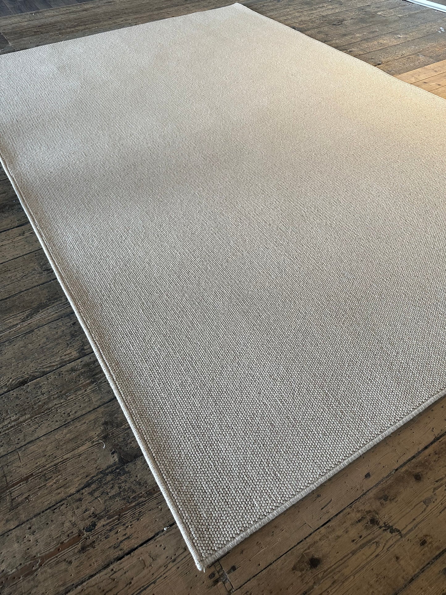 Irish Cream 100% wool rug 200cm x 300cm