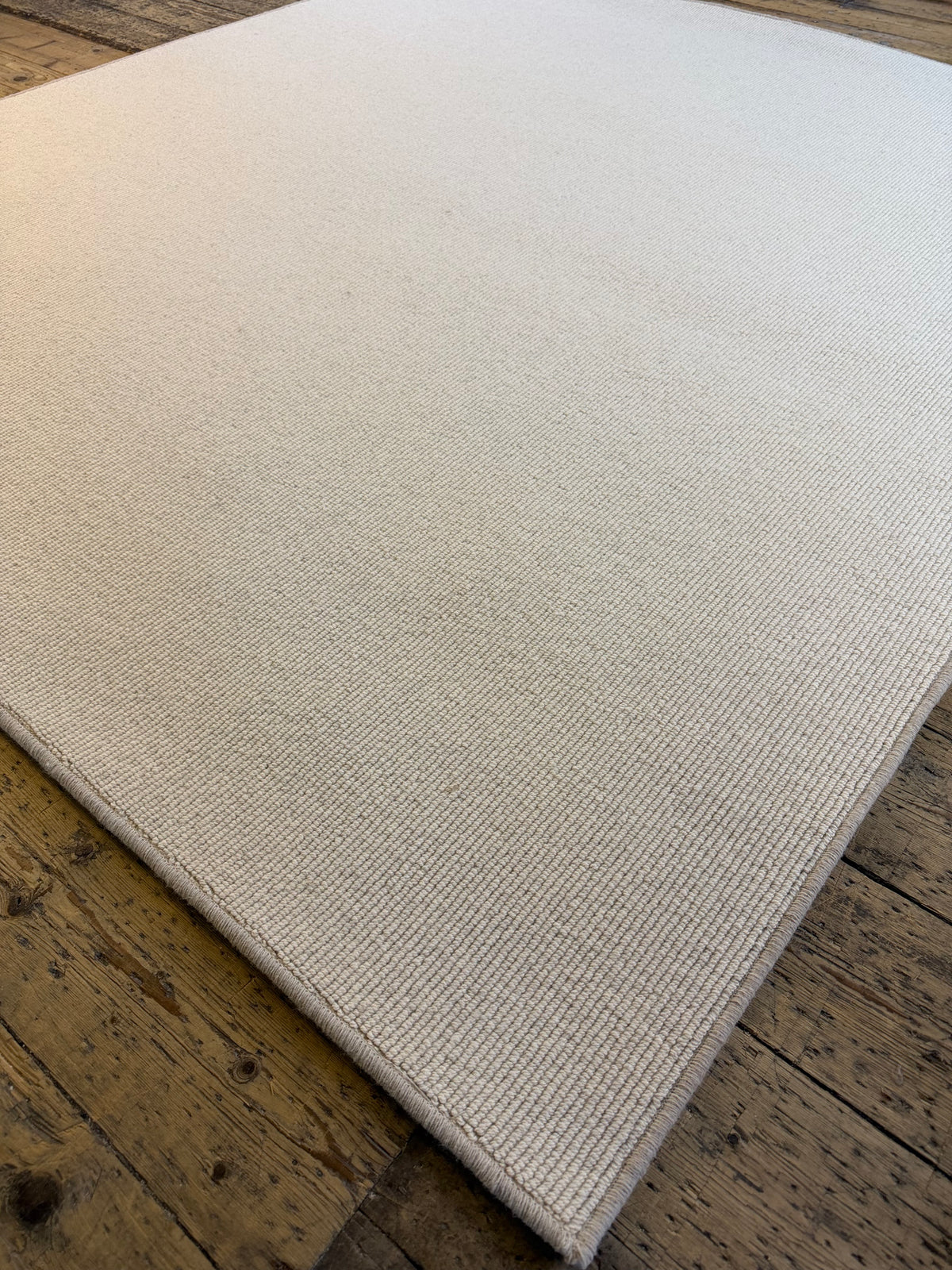 Tawny 100% undyed wool rug 200cm x 220cm