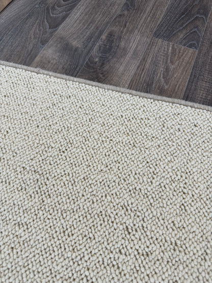 Blanc ivorie 100% wool rug 284cm x 338cm