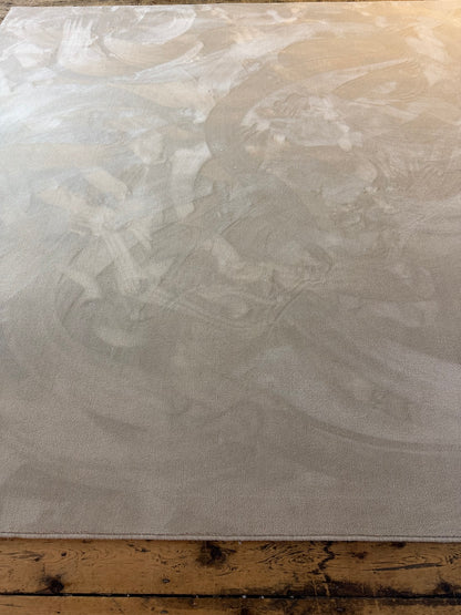 Oyster 100% polypropylene rug 275cm x 287cm
