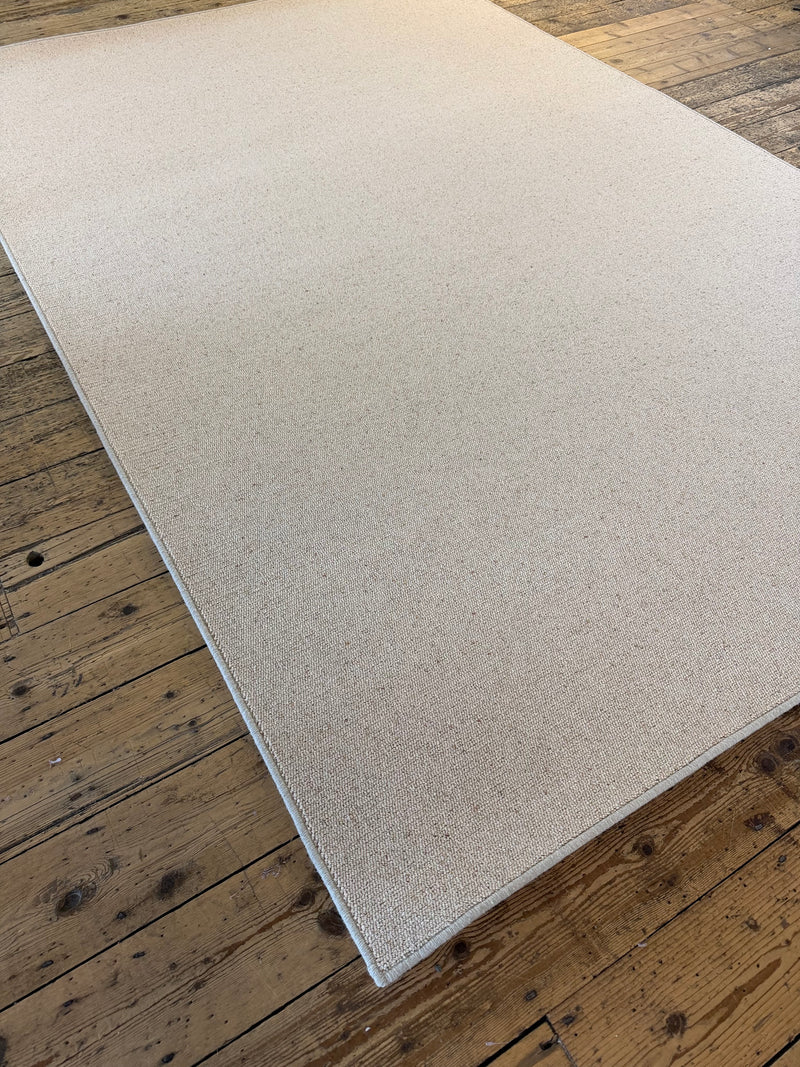 Biscuit 100% wool rug 200cm x 300cm