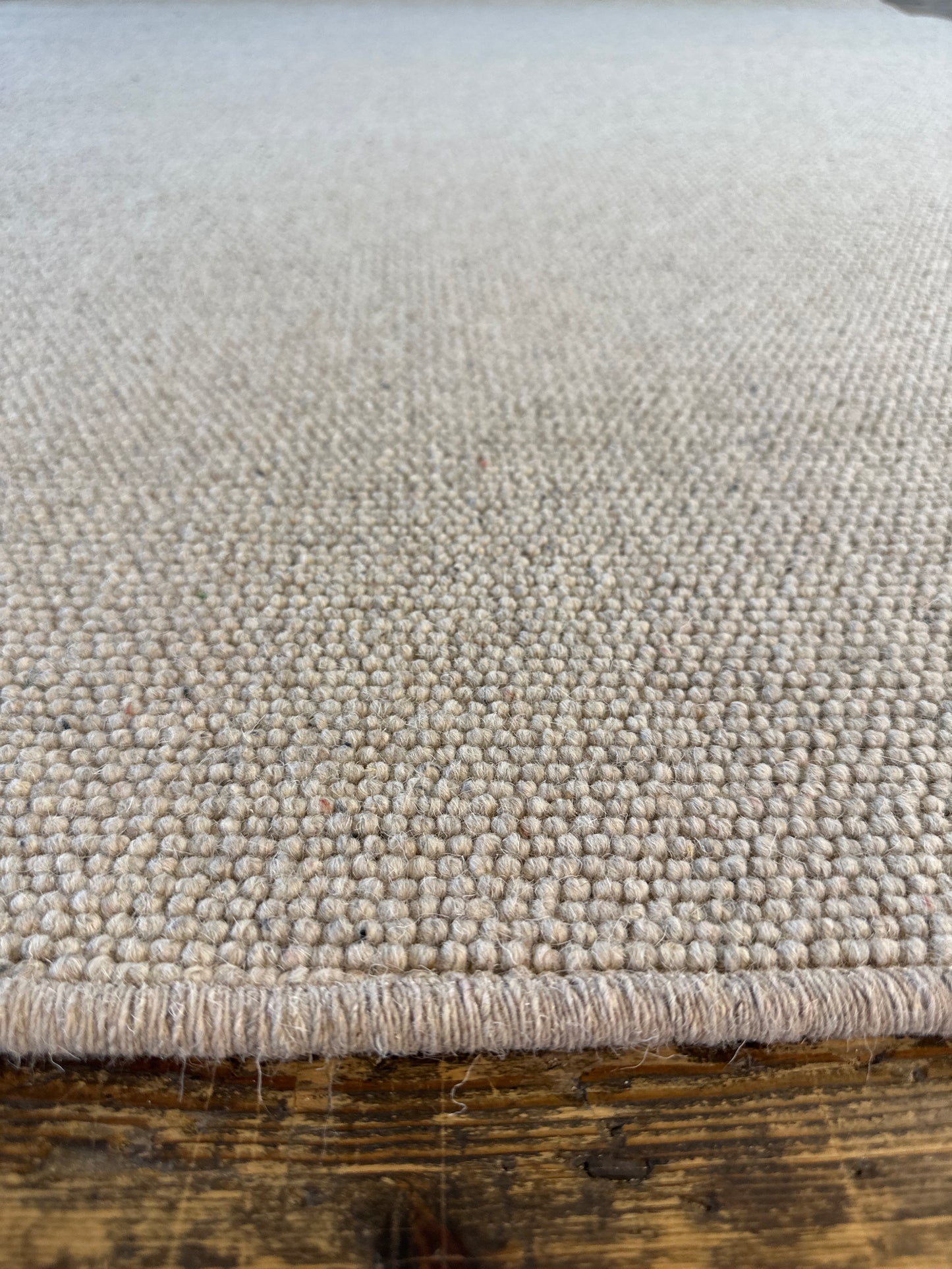 Pumice 100% wool rug 201cm x 211cm