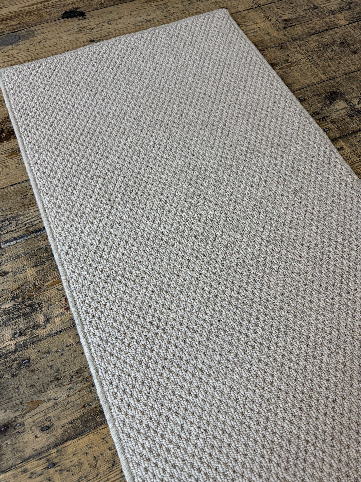 Oxford beige 100% hallway runner 64cm x 278cm
