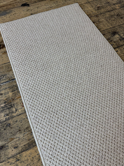 Oxford beige 100% hallway runner 64cm x 278cm