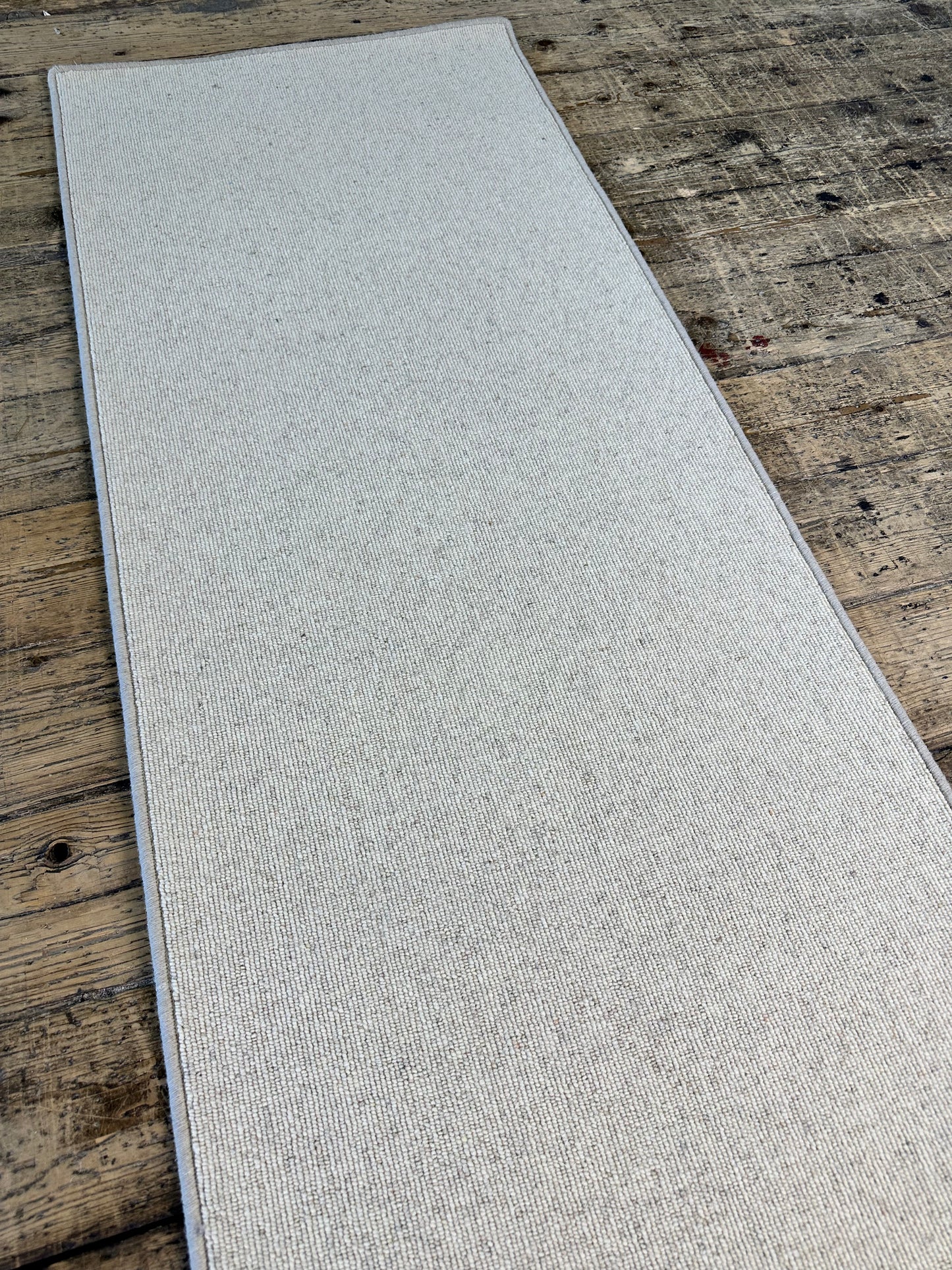 Rice cake 100% wool runner 70cm x 260cm