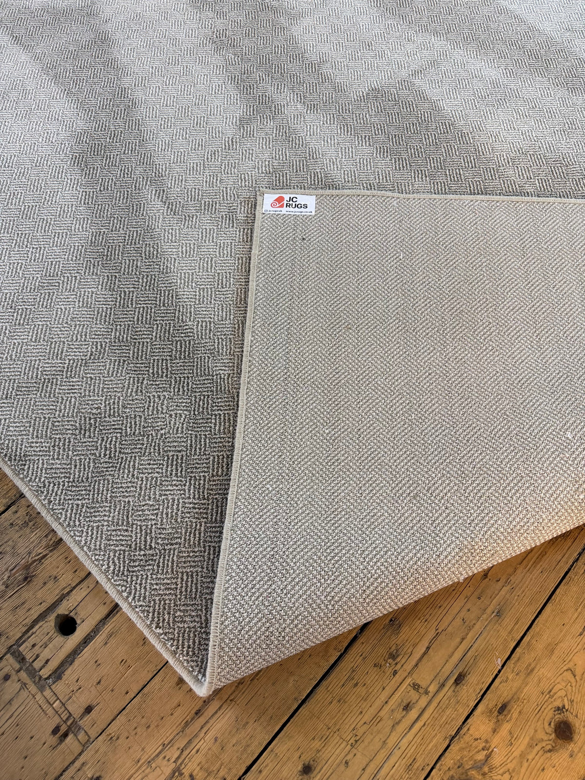 Basketweave 100% polypropylene rug 200cm x 300cm