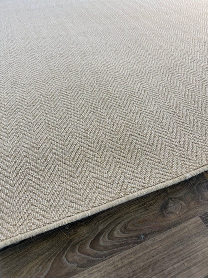Harvest herringbone 100% wool rug 267cm x 270cm