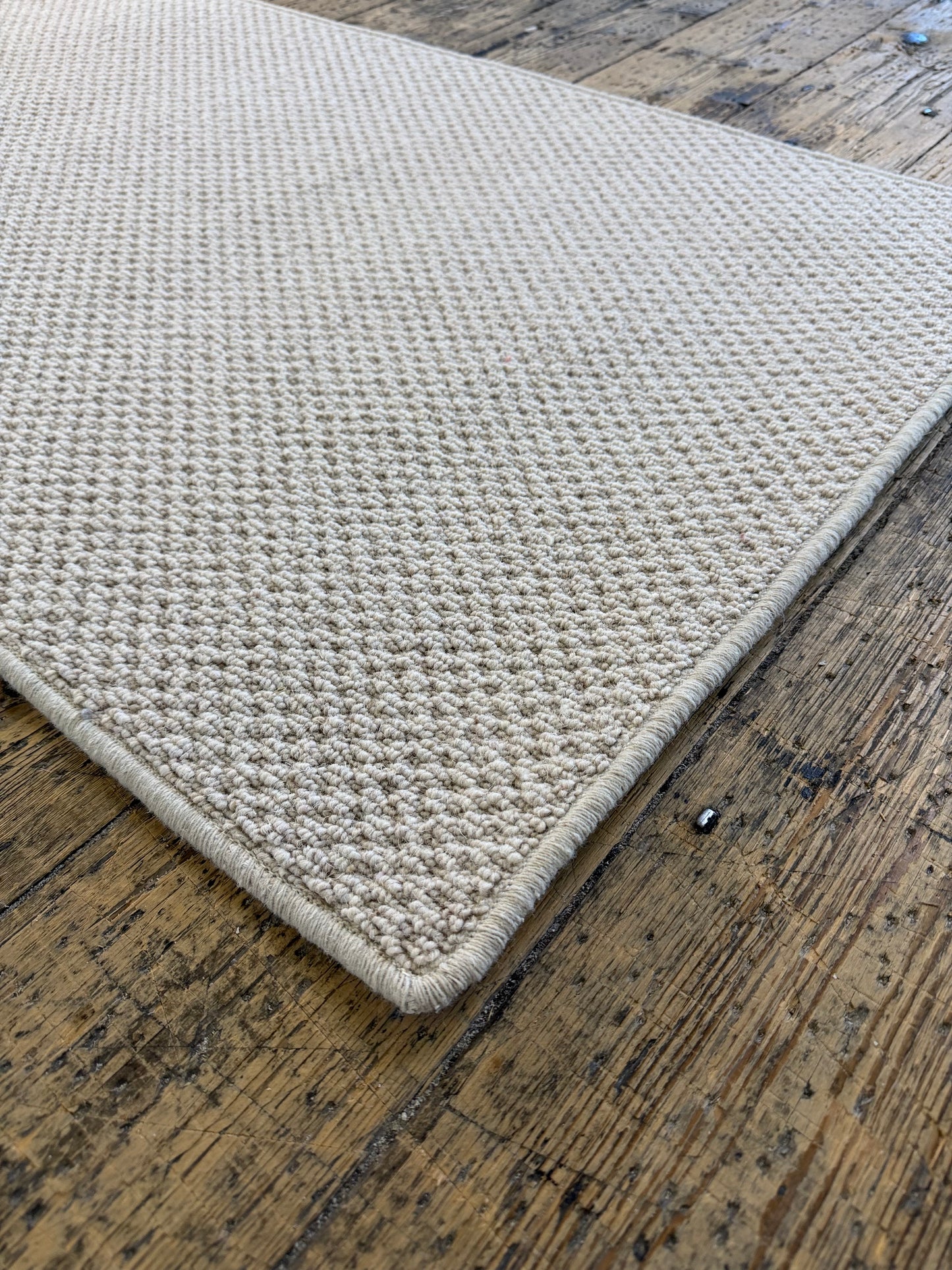 Oxford tone 100% wool hallway runner 75cm x 290cm