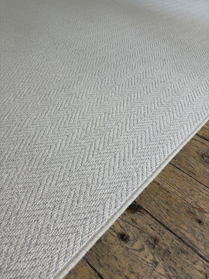 Aran Herringbone 100% wool rug 248cm x 338cm